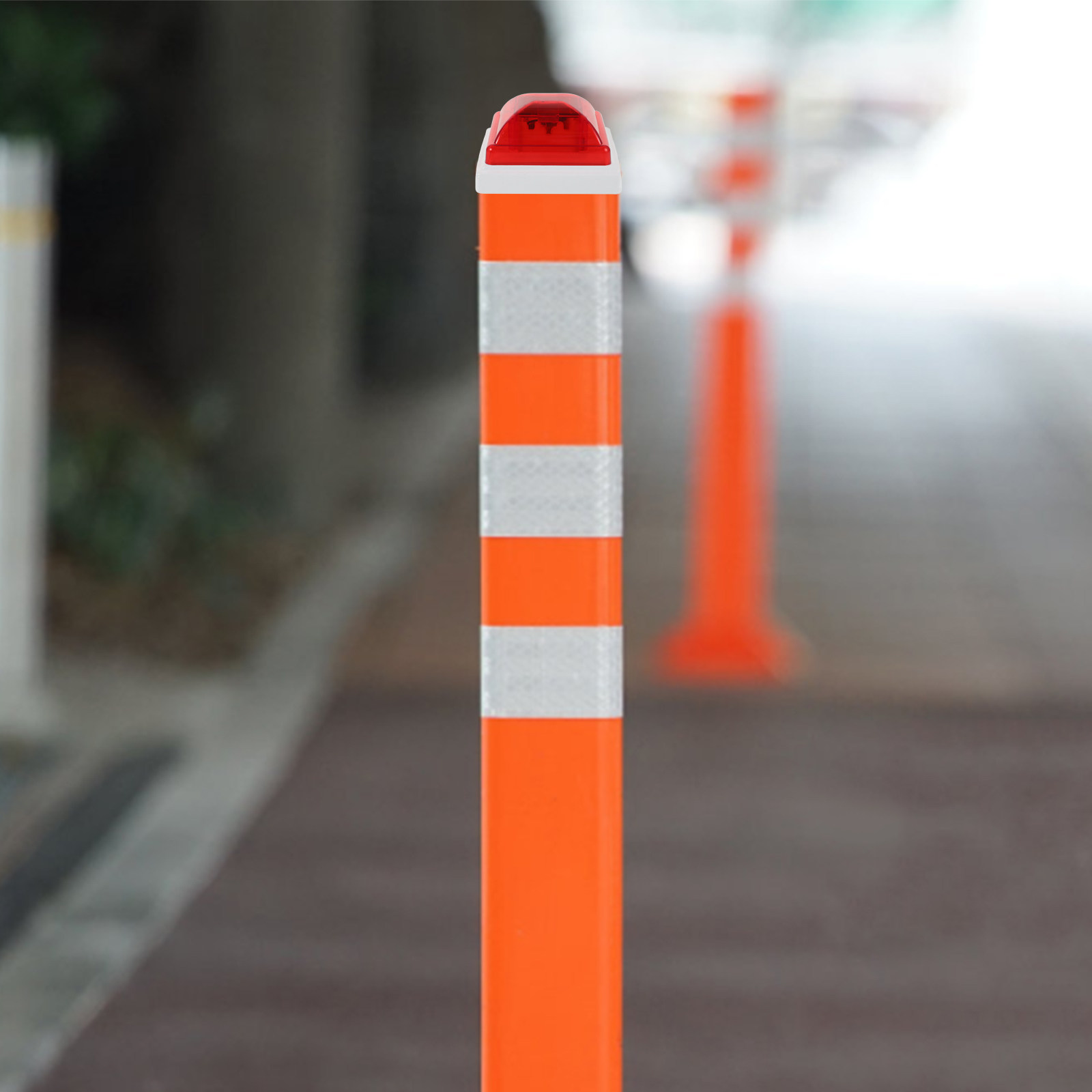 Post Cap Light - Solar Powered Post Topper Warning Light