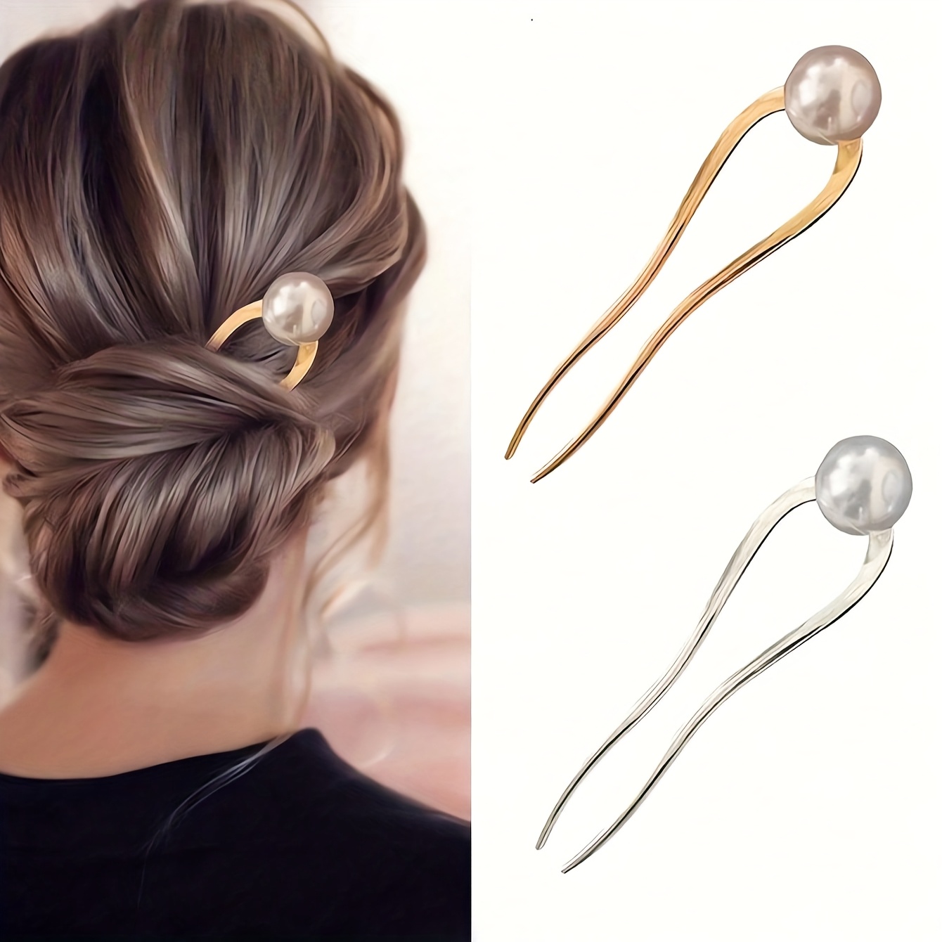 Outdoor Lighting Bunnings - 2pcs Women's Alloy U-Shaped Hairpins, Simple