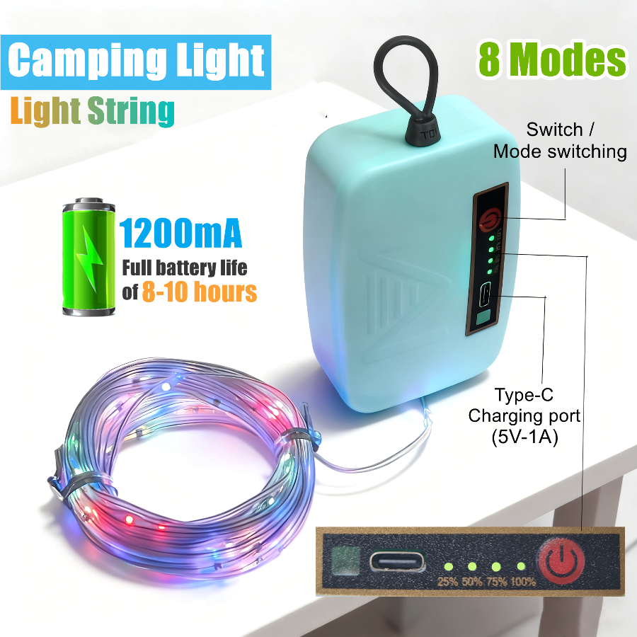 Outdoor Lighting Options - New Portable Camping Optional Solar Light