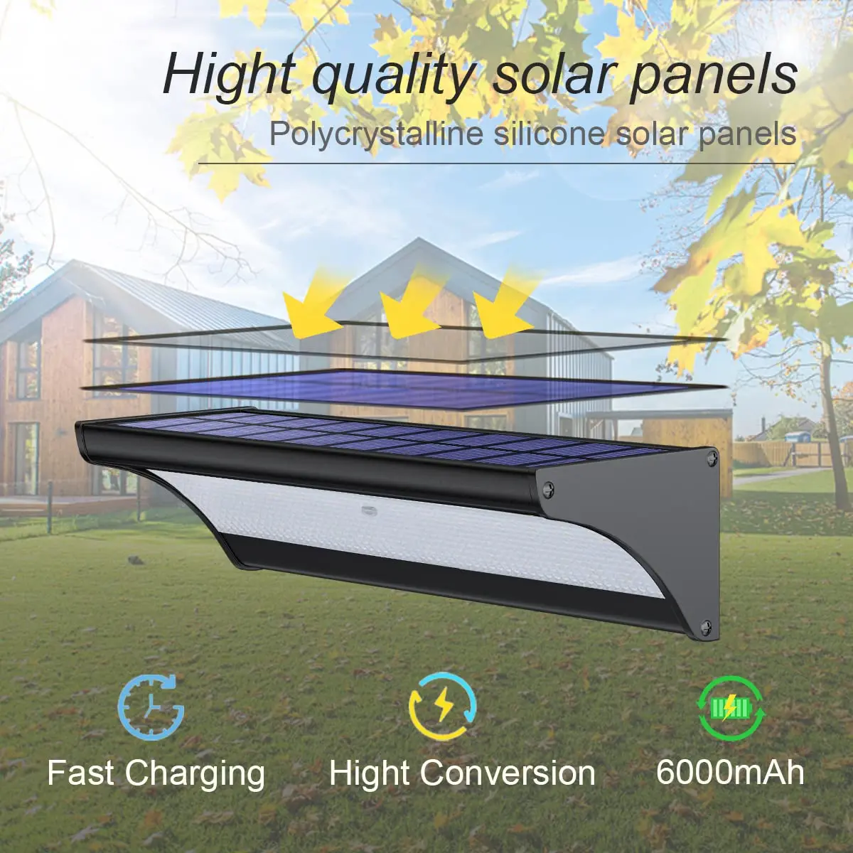 60/48Led Outdoor Solar Wall Li - Outdoor Lighting Experts avis et prix