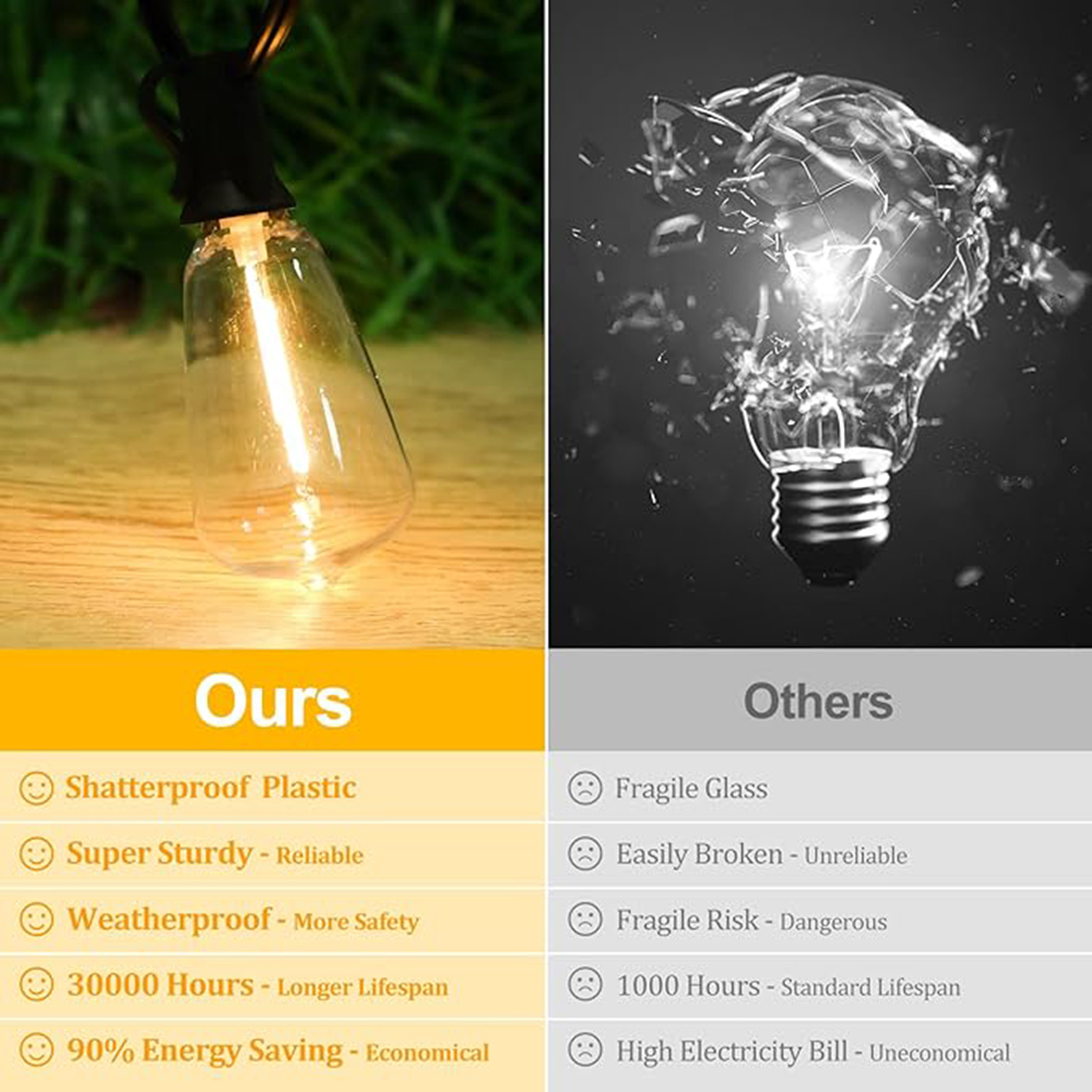ST38 Festoon 220V LED Globe St - Outdoor Lighting Ideas For Party avis et prix