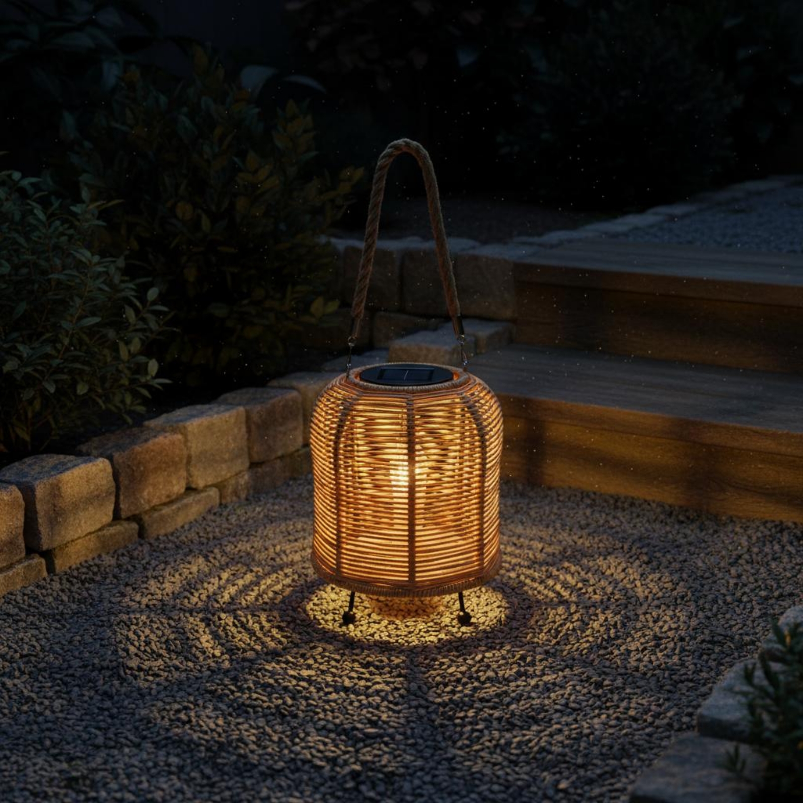 Handwoven Solar Lantern Braide - Solar Lantern Hanging avis et prix