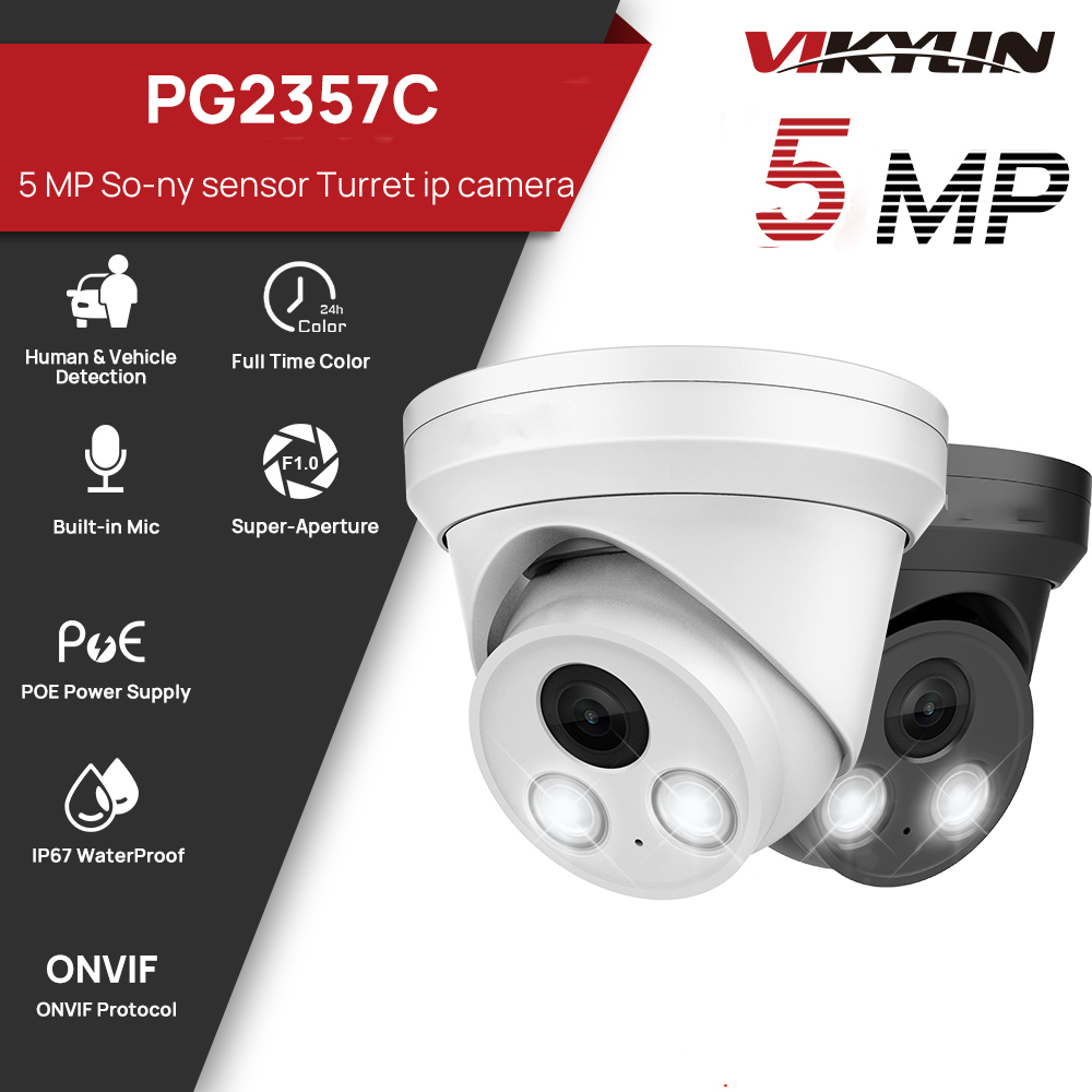 VIKYLIN 5MP Full Color Night V - Outdoor Lighting Options avis et prix