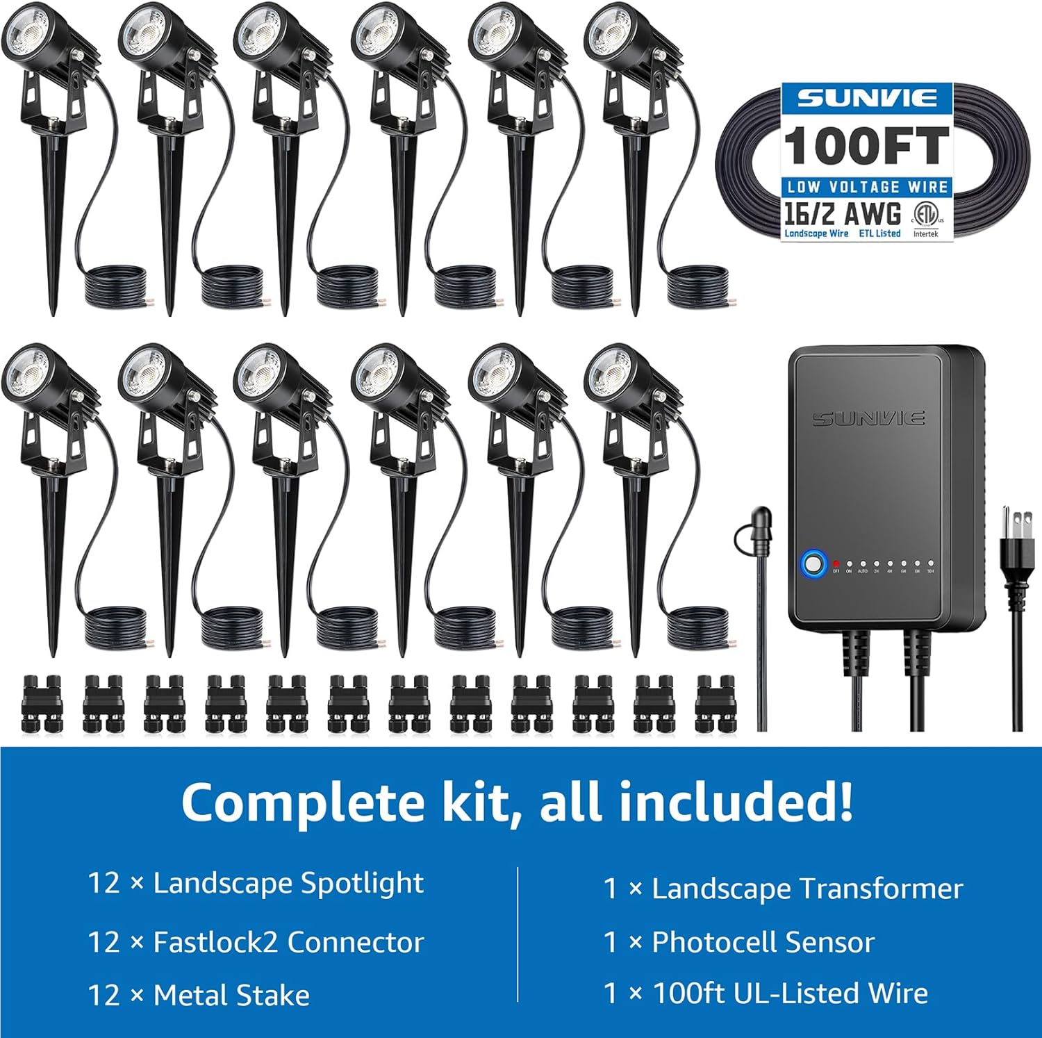 All-in-One LED Low Voltage Lan - Outdoor Lighting Kits Low Voltage avis et prix