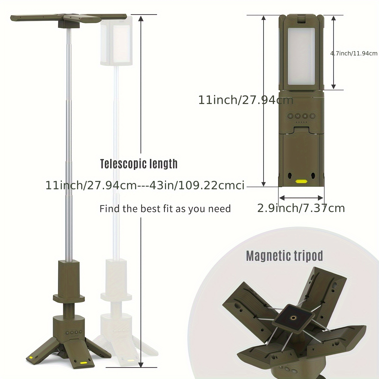 Camping Lantern, 14000mAh Rech - Outdoor Lighting No Wiring avis et prix