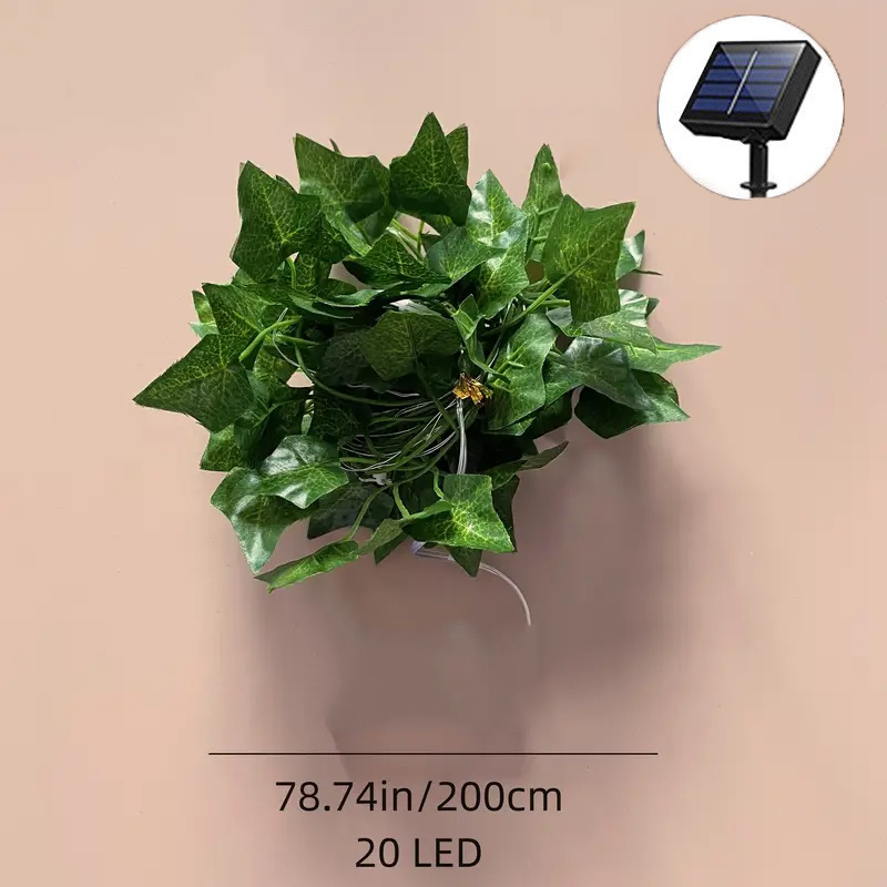 Maple Leaf Green Rattan Copper - Outdoor Lighting No Wiring avis et prix