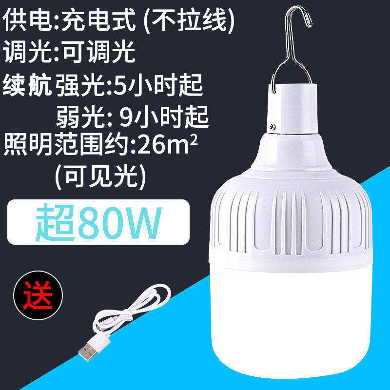 Rechargeable LED Bulb Super Br - Outdoor Lighting Vendor avis et prix