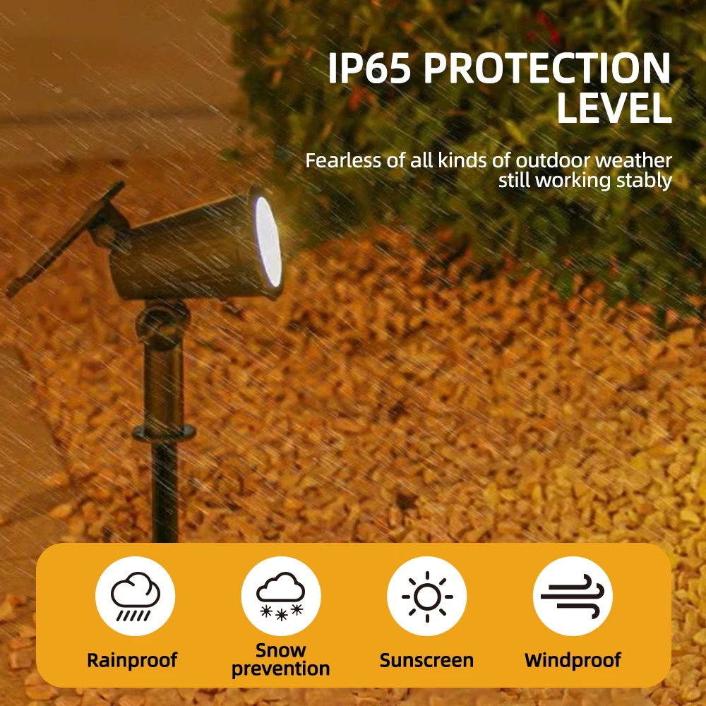 1/2PCS Solar Powered 9LED Lamp - Outdoor Lighting Lux avis et prix