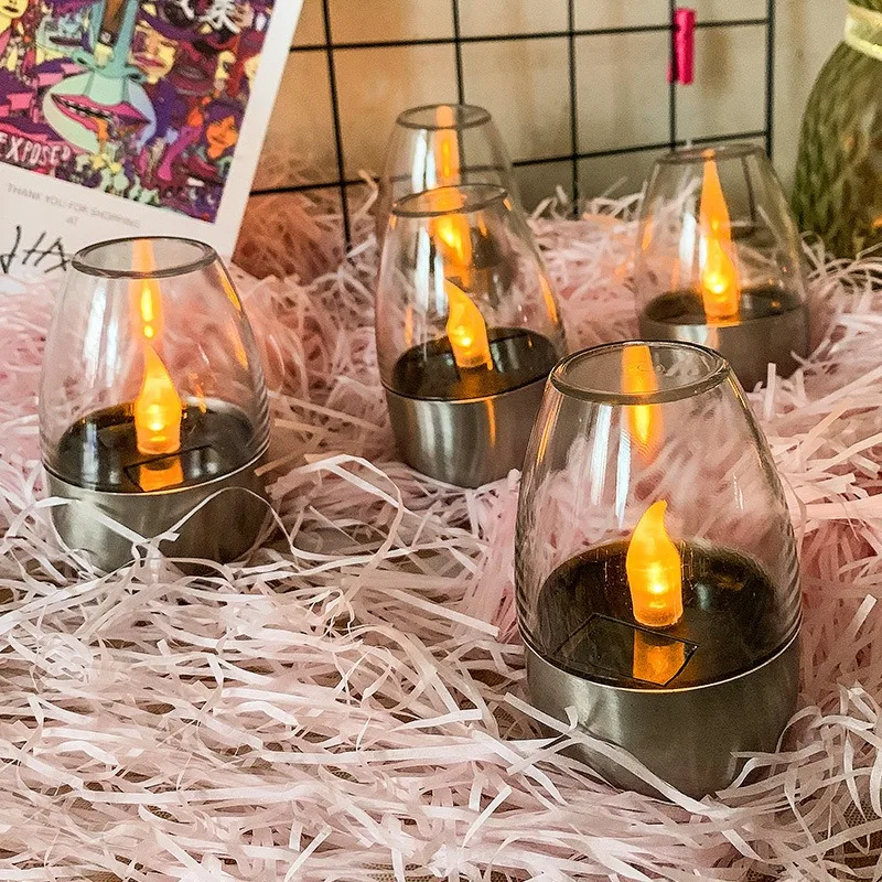 Solar Powered Flameless Candle - Outdoor Lighting Ideas For Party avis et prix