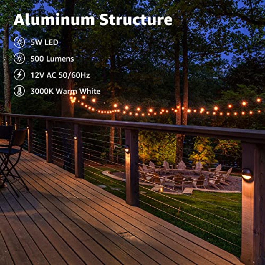 Low Voltage Deck Lights with F - Outdoor Lighting Accent avis et prix