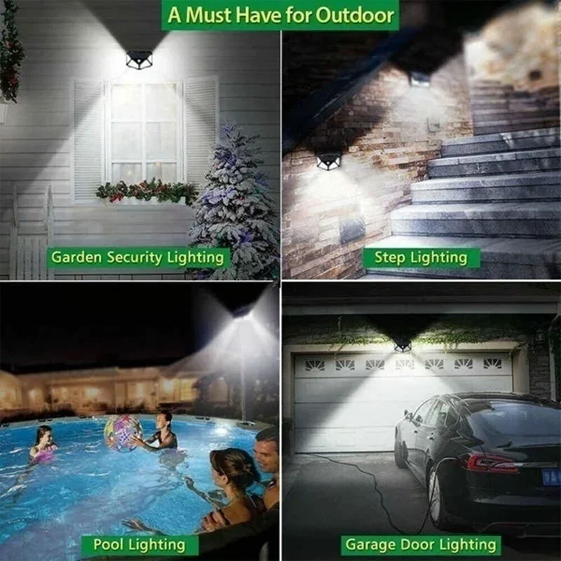 1/2/4PCS Motion Sensor Solar L - Outdoor Lighting Lux avis et prix