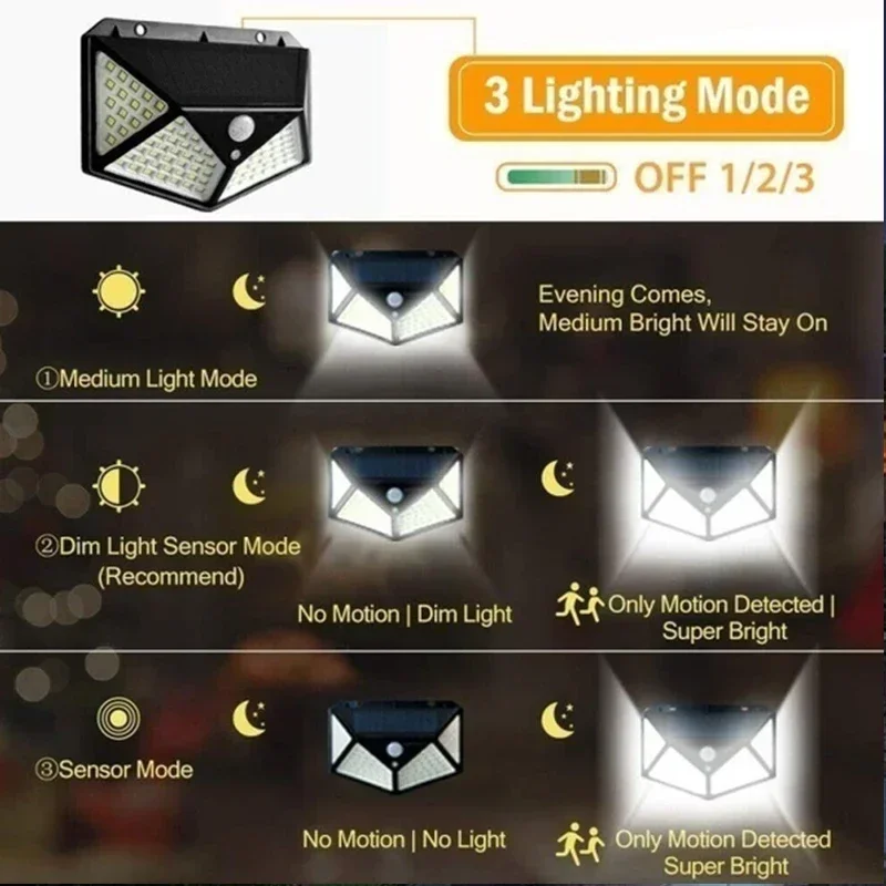 1/2/4PCS Motion Sensor Solar L - Outdoor Lighting Lux avis et prix