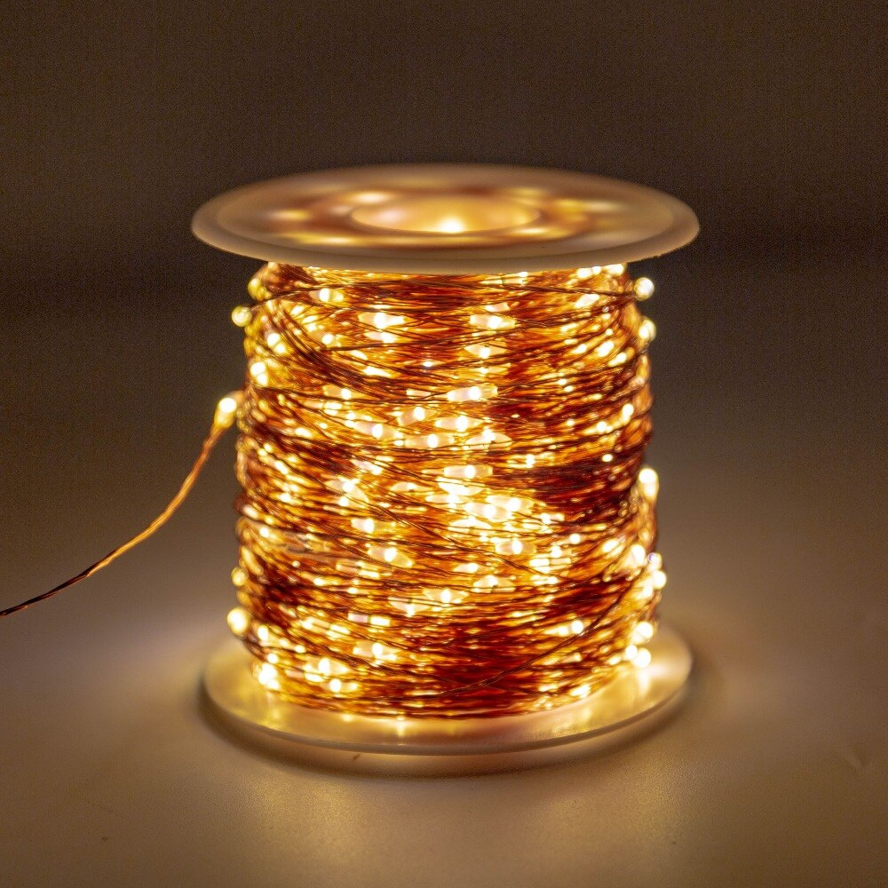 160M 1600LEDs Copper Wire Wate - Outdoor Lighting No Wiring avis et prix