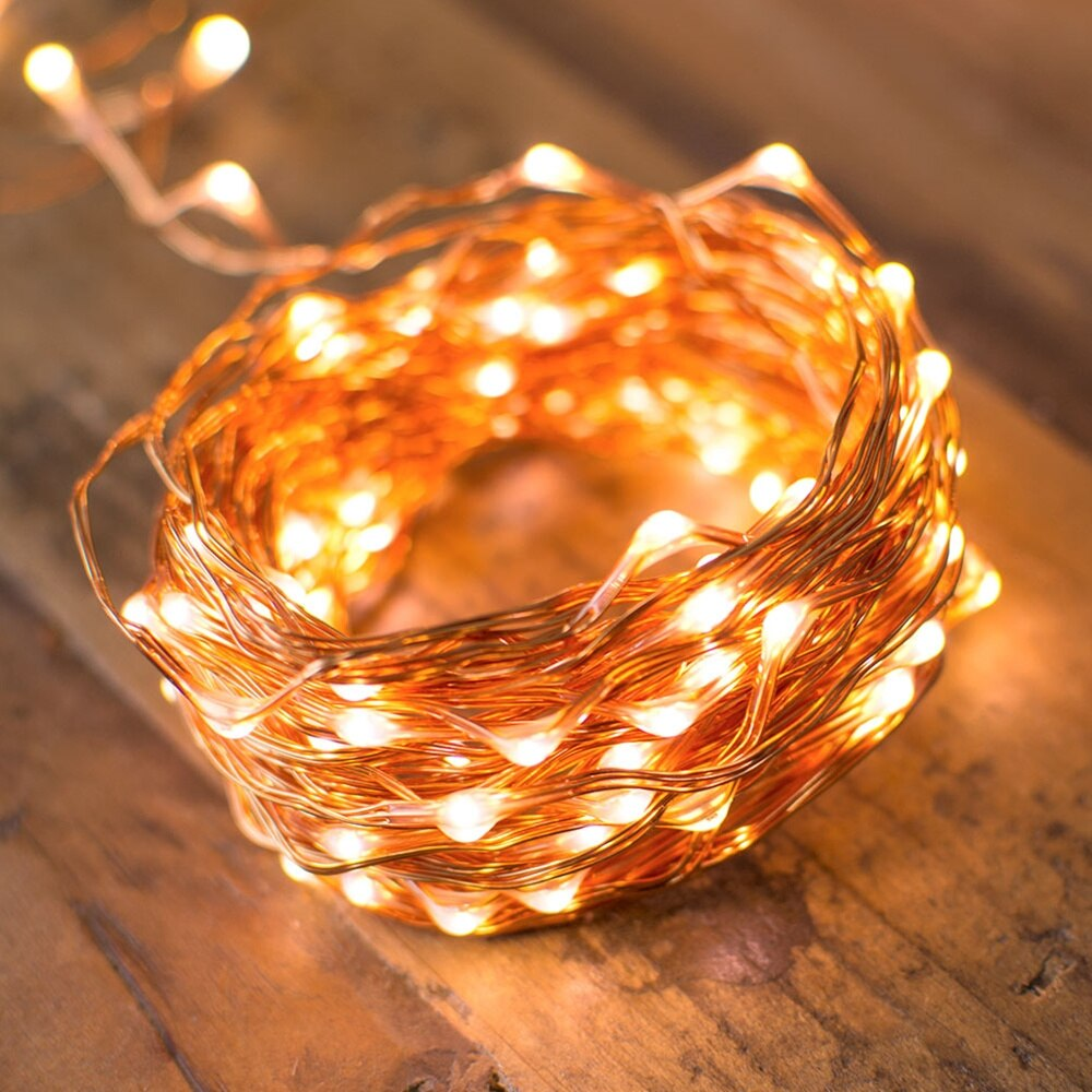 160M 1600LEDs Copper Wire Wate - Outdoor Lighting No Wiring avis et prix