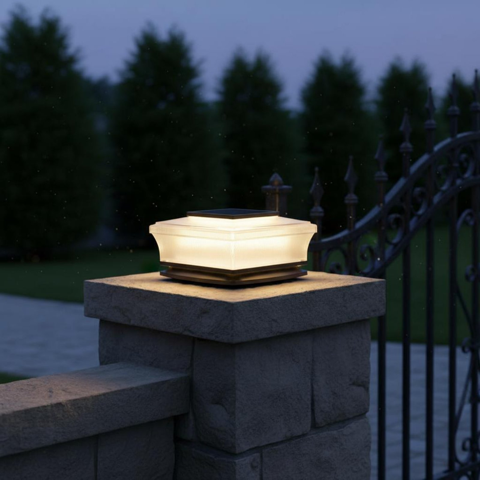 Solar Post Cap Light Wireless  - Post Cap Light avis et prix