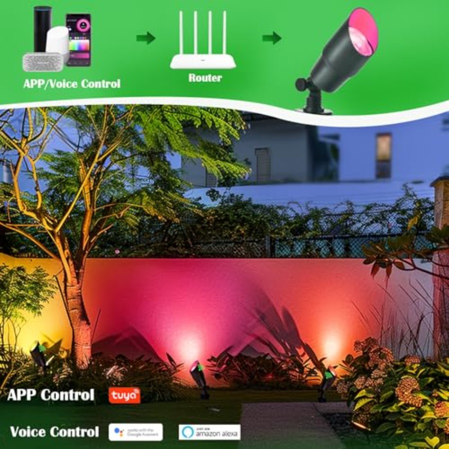 RGB Landscape Lighting Smart L - Outdoor Lighting Kits Low Voltage avis et prix