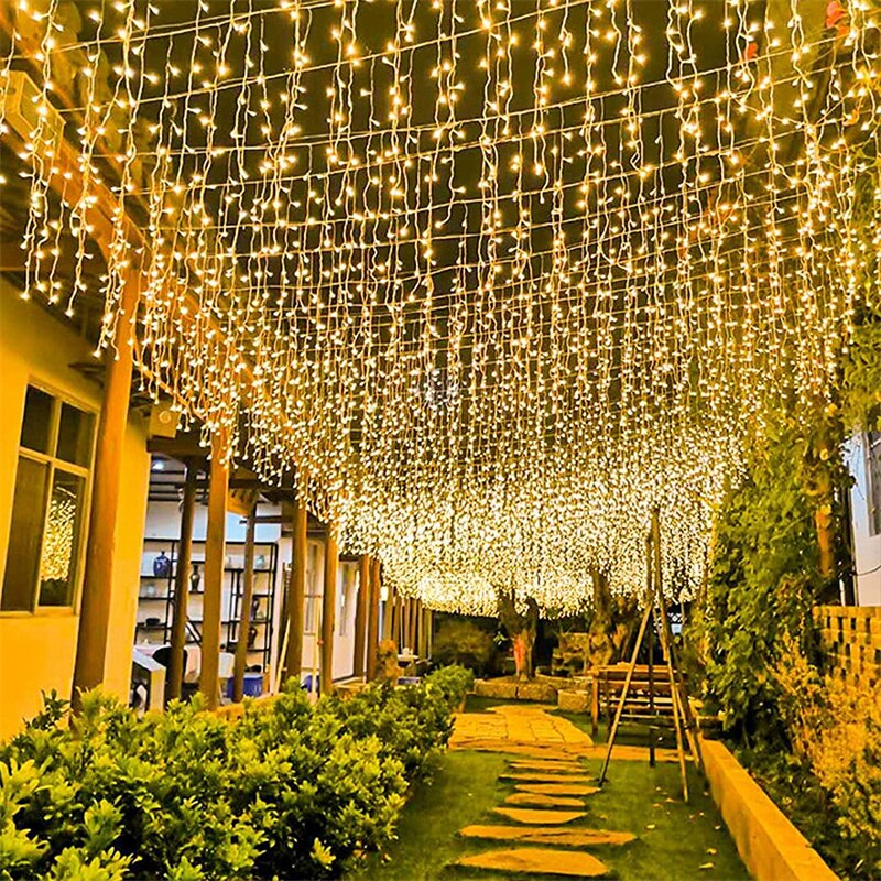 Outdoor LED String Lights Garl - Outdoor Lighting Ideas For Party avis et prix