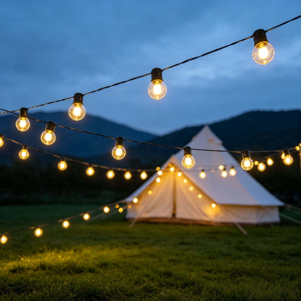 10/20LED Solar Vintage G40 Bul - Outdoor Lighting Ideas For Party avis et prix