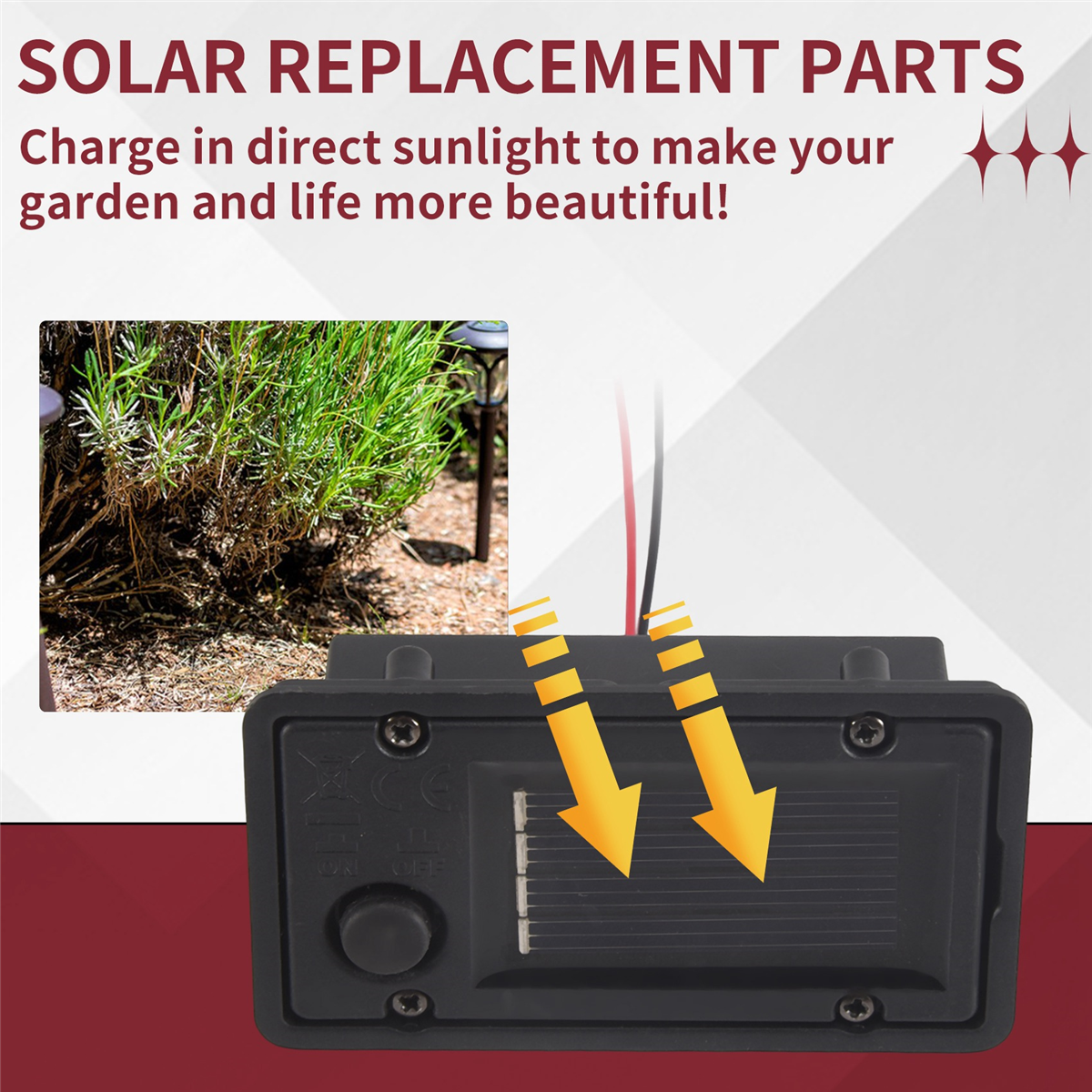 UNCL 2Pcs Battery Box, Solar L - Solar Lantern Hanging avis et prix