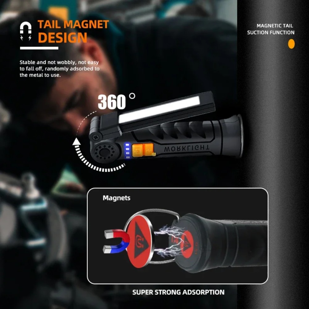 Portable COB LED Flashlight US - Outdoor Lighting Ideas avis et prix