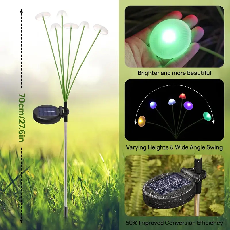 Solar Garden Lights Dual Mode  - Bollard Light Garden avis et prix