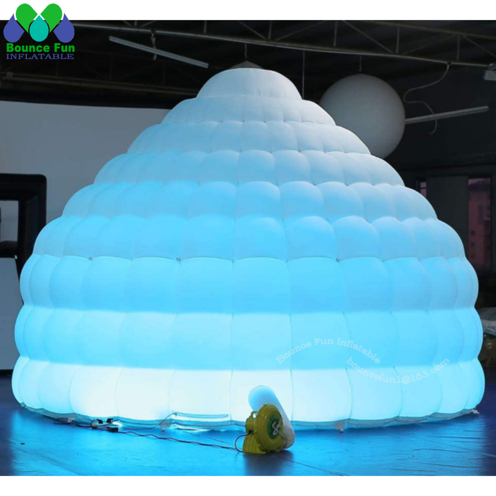 White Inflatable Igloo Dome Te - Outdoor Lighting Rental avis et prix