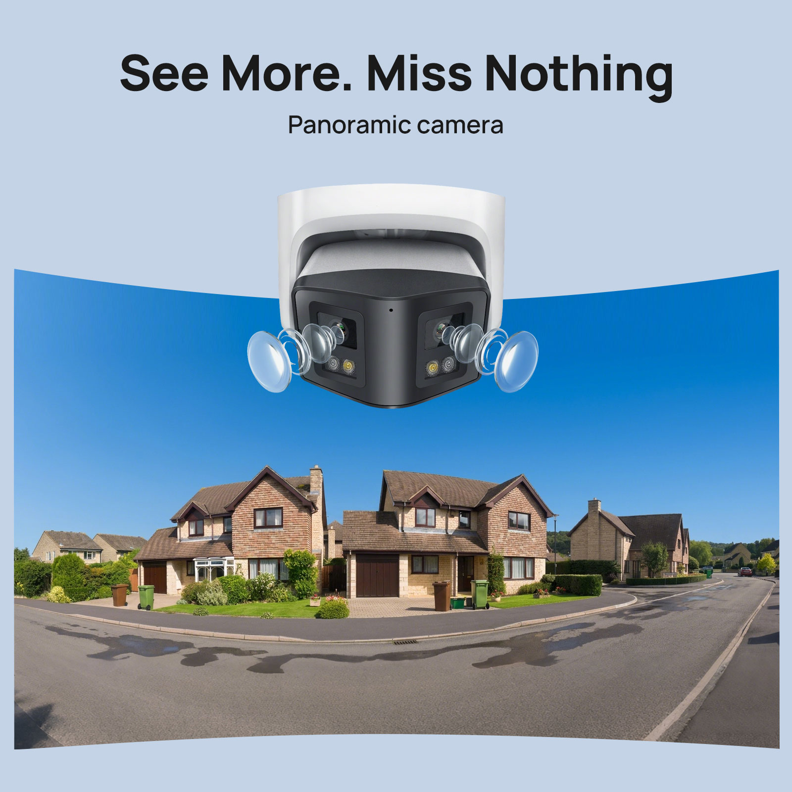 Vikylin Panoramic Dual Lens Sm - Outdoor Lighting Mains Powered avis et prix