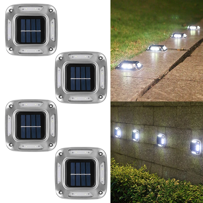 8LED Solar Driveway Light Outd - Outdoor Lighting Lux avis et prix