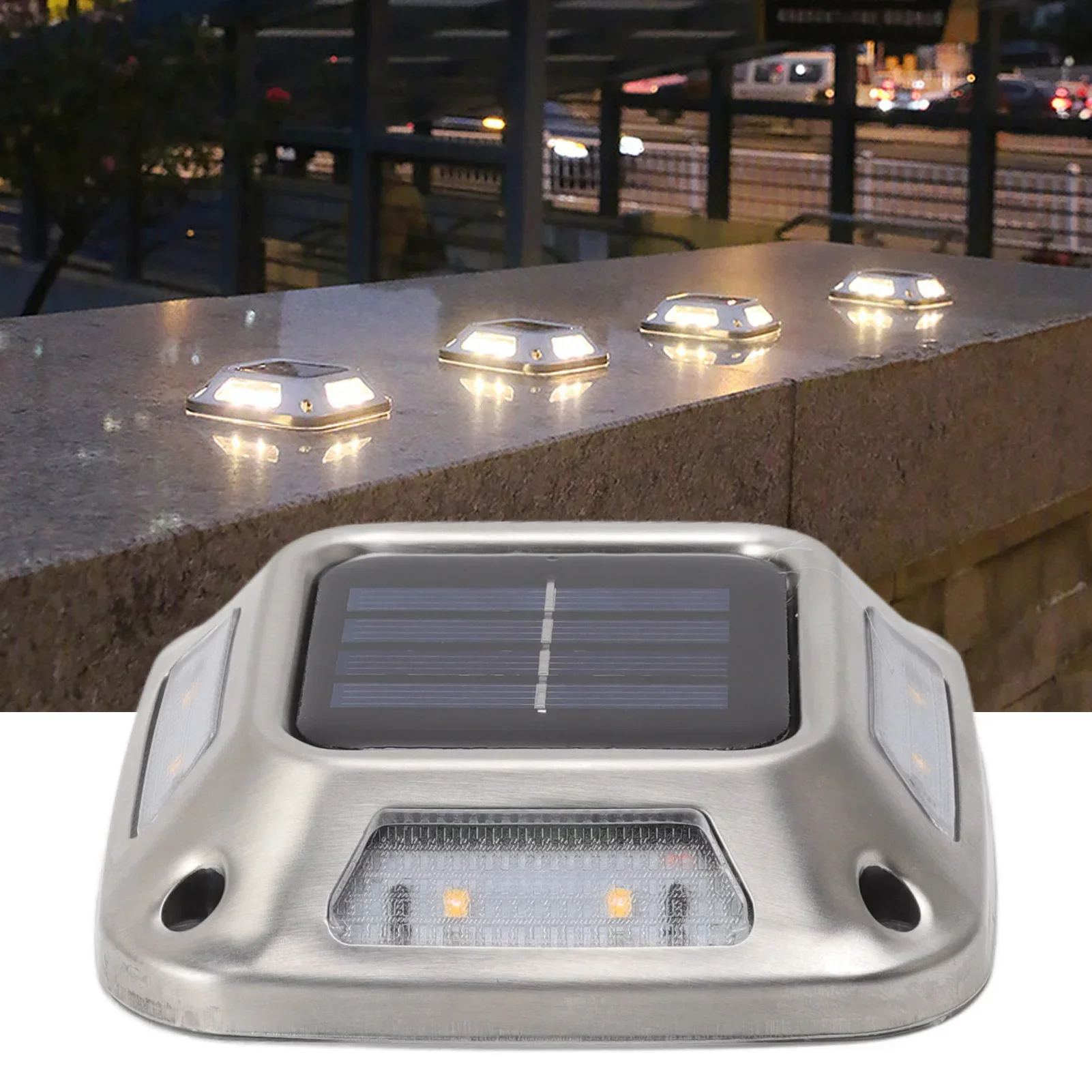 8LED Solar Driveway Light Outd - Outdoor Lighting Lux avis et prix