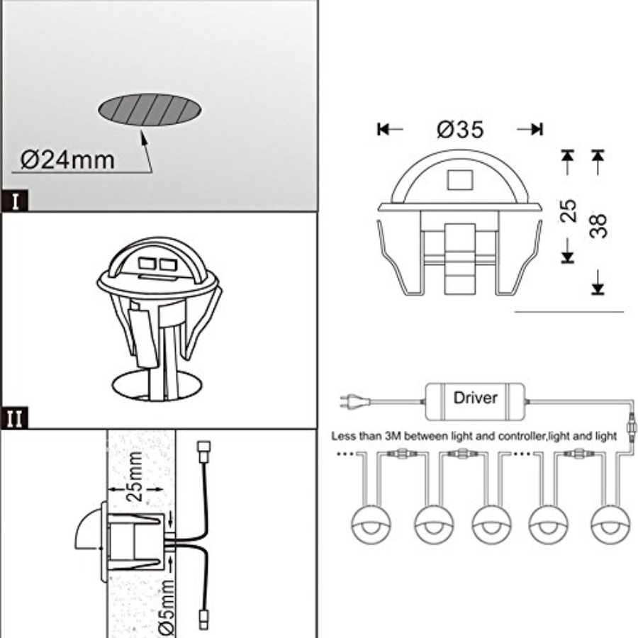 Pack of Low Voltage LED Deck L - Outdoor Lighting Kits Low Voltage avis et prix