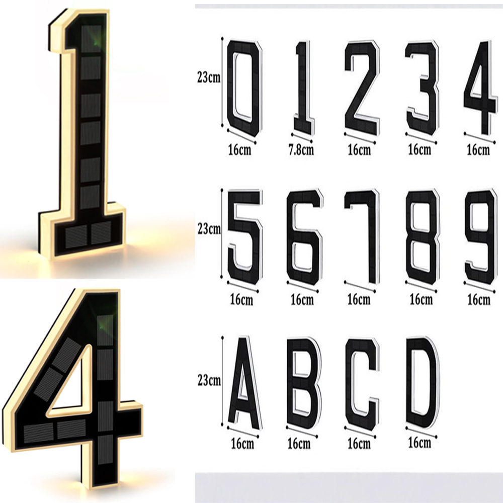 Solar House Number Lights Hous - Outdoor Lighting Experts avis et prix