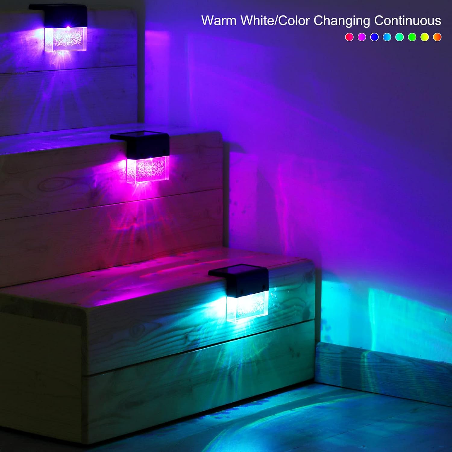 Solar Fence Lights Outdoor Wat - Post Cap Light avis et prix