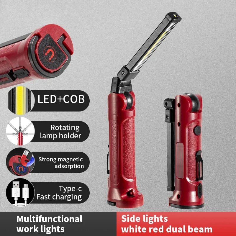 COB LED Work Light Rechargeabl - Outdoor Lighting Ideas avis et prix