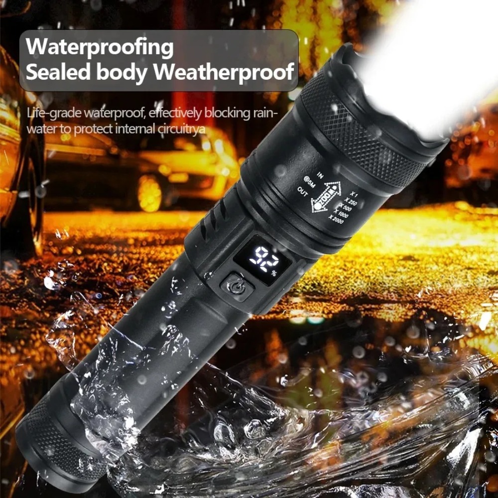 Rechargeable LED Flashlight Zo - Outdoor Lighting Diy avis et prix
