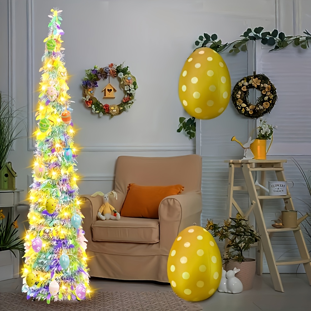 The Easter Artificial Christma - Outdoor Lighting No Wiring avis et prix