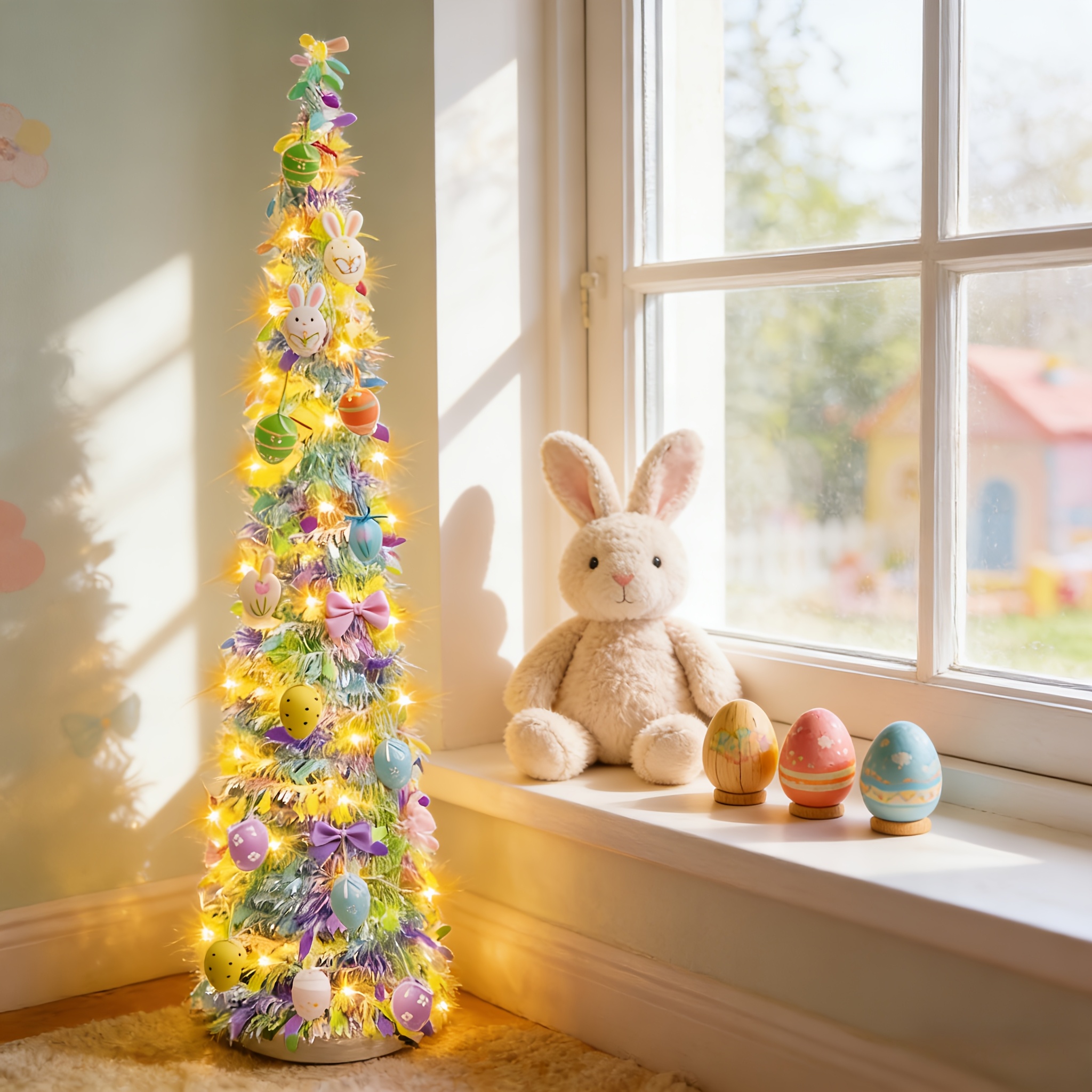 The Easter Artificial Christma - Outdoor Lighting No Wiring avis et prix