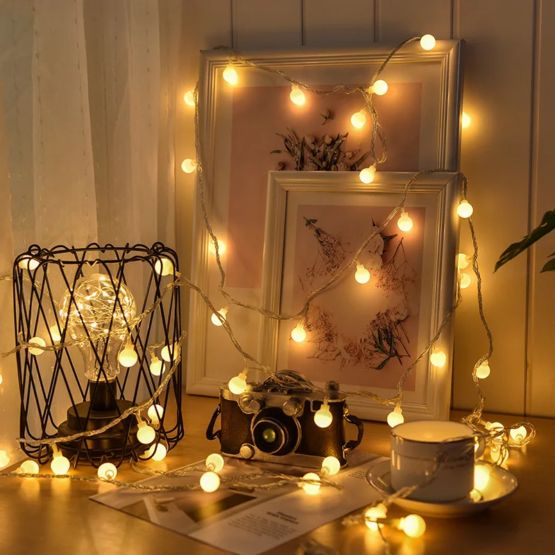 10M USB/Battery Power Ball LED - Outdoor Lighting Ideas For Party avis et prix
