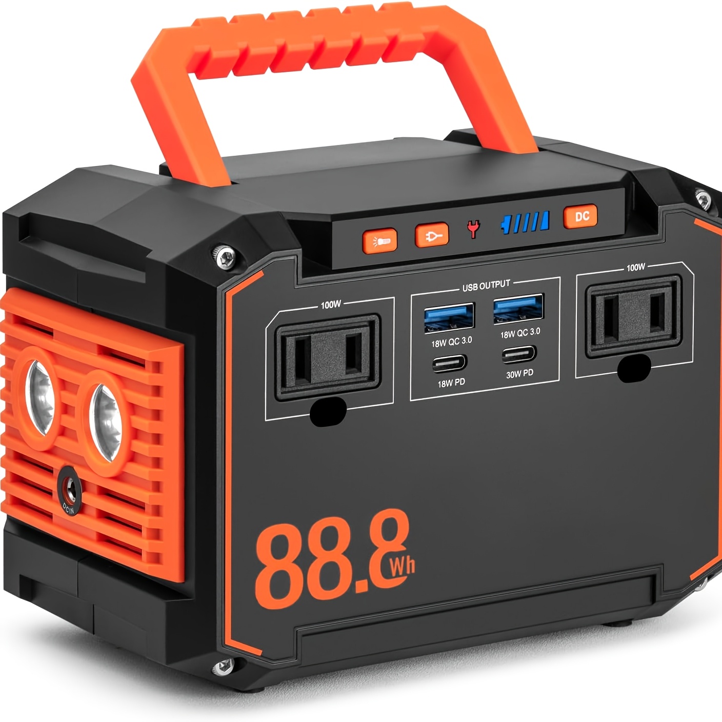 88.8WH Solar Generator Portabl - Outdoor Lighting Options avis et prix