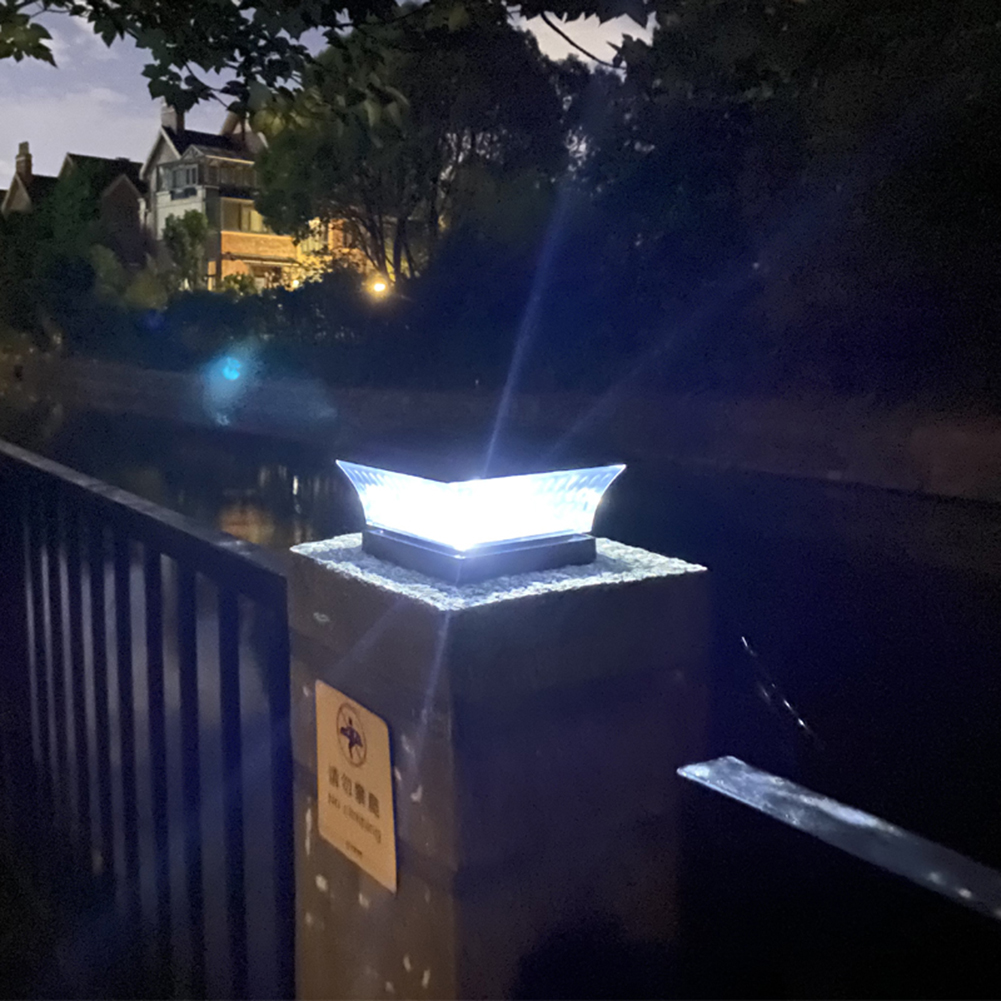 Solar Light Fence Gate Pillar  - Post Cap Light avis et prix