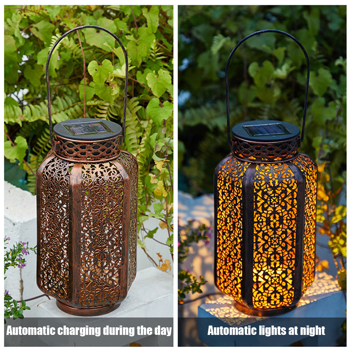 Solar Lanterns Outdoor Waterpr - Bollard Light Garden avis et prix