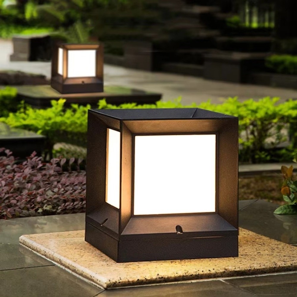 Modern E27 Led Outdoor Post Li - Post Cap Light avis et prix