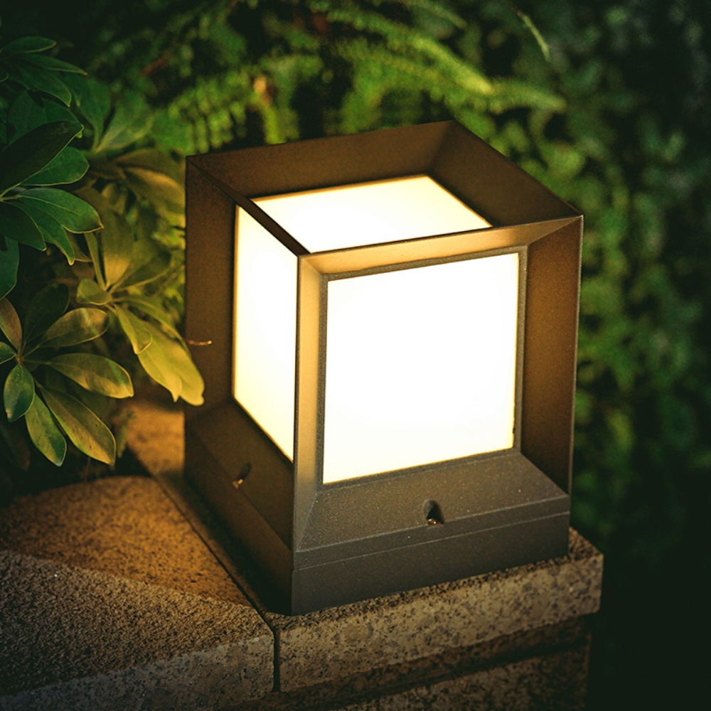 Modern E27 Led Outdoor Post Li - Post Cap Light avis et prix
