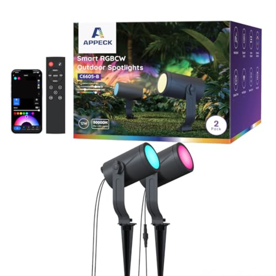 Outdoor Spot Light 00lm Smart  - Outdoor Lighting Kits Low Voltage avis et prix
