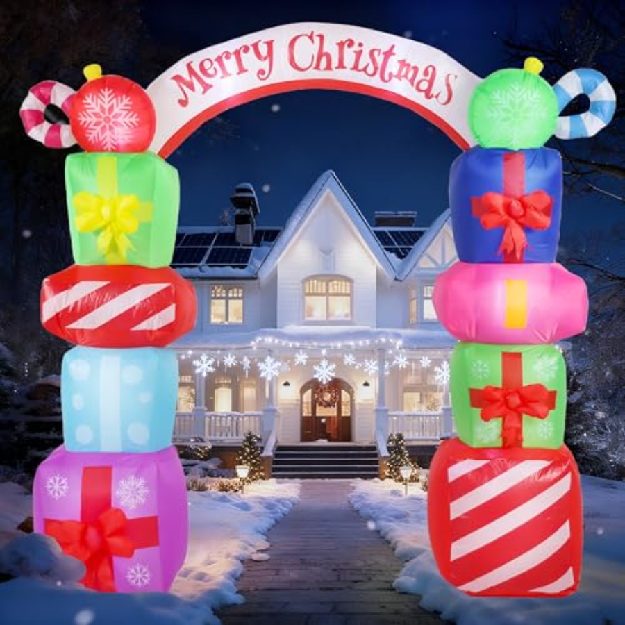 9FT Christmas Inflatables Deco - Outdoor Lighting Box avis et prix