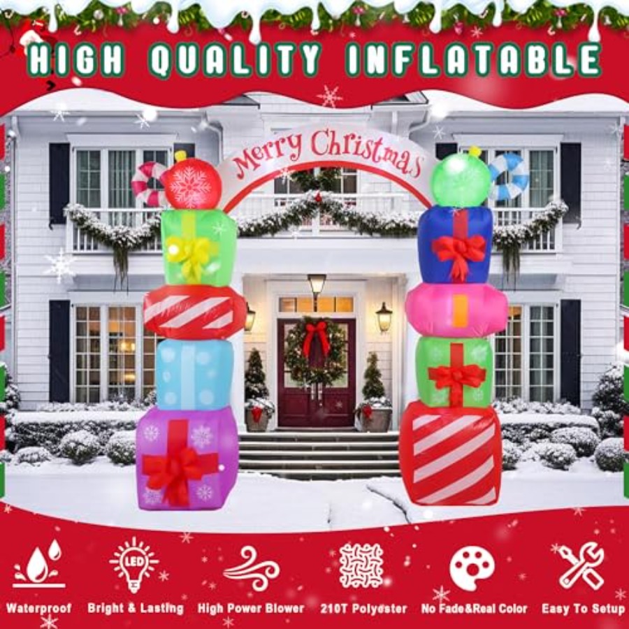 9FT Christmas Inflatables Deco - Outdoor Lighting Box avis et prix