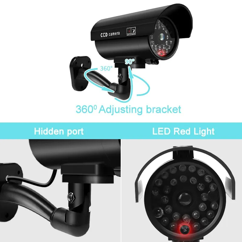 1PC Dummy Security Camera Watr - Outdoor Lighting No Wiring avis et prix