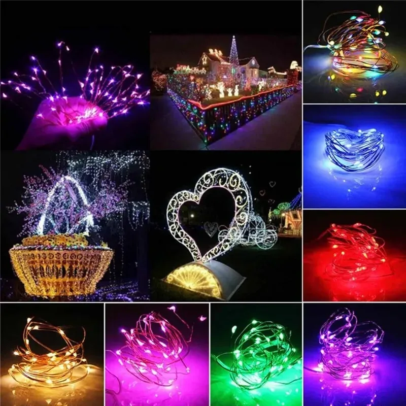 USB LED String Lights Copper S - Outdoor Lighting No Wiring avis et prix