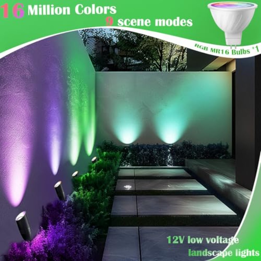 Color Changing Outdoor Landsca - Outdoor Lighting Kits Low Voltage avis et prix