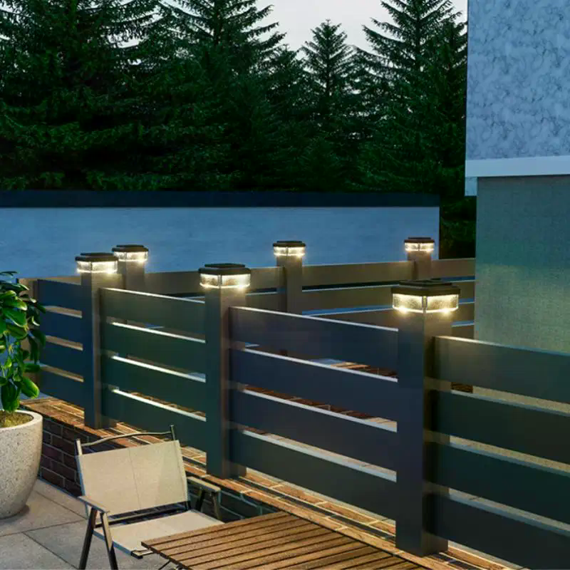 1Pcs IP65 Waterproof Solar Fen - Post Cap Light avis et prix