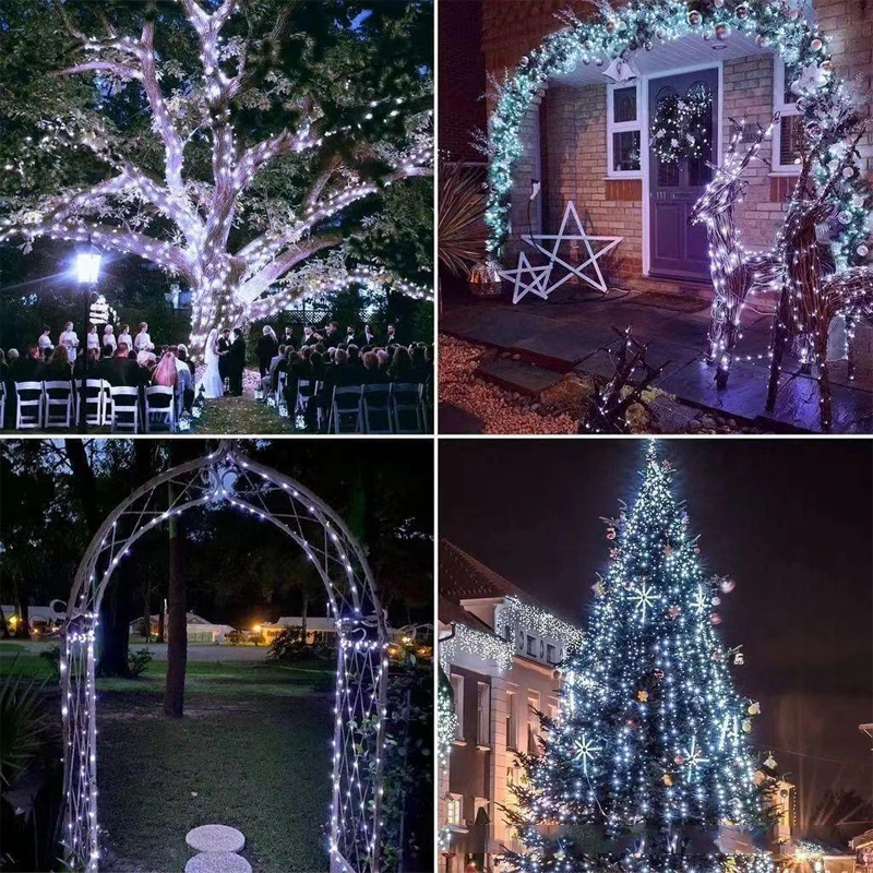5M/10M/20M LED Copper Wire Str - Outdoor Lighting No Wiring avis et prix
